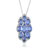 Collana in argento con Fluorite Cangiante
