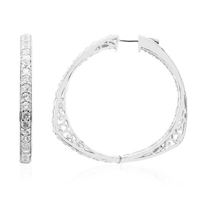 Orecchini in argento con Zircone (Dallas Prince Designs)