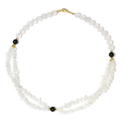 Collana in argento con Onice Nero