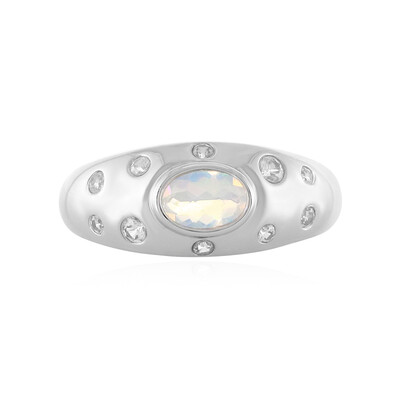Anello in argento con Opale di Welo