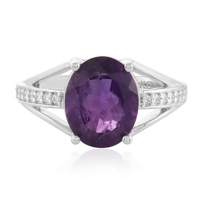 Anello in argento con Ametista