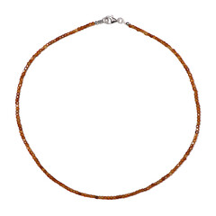 Collana in argento con Granato Essonite