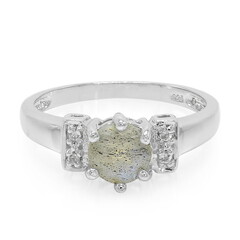 Anello in argento con Spectrolite