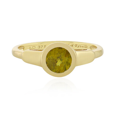 Anello in oro con Sfene (La Revelle)