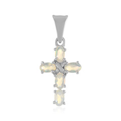 Ciondolo in argento con Opale di Welo