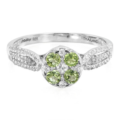 Anello in argento con Tormalina Paraíba