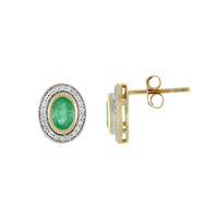 Orecchini in oro con Smeraldo Etiope