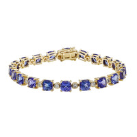 Bracciale in oro con Tanzanite AAA (CIRARI)