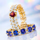 Anello in oro con Spinello Rosso della Birmania (de Melo)