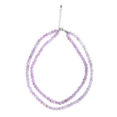Collana in argento con Kunzite
