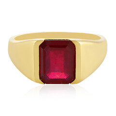 Anello in argento con Rubino del Madagascar
