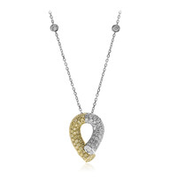 Collana in oro con Diamante Giallo SI2 (CIRARI)