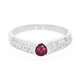 Anello in argento con Rodolite Brasiliana