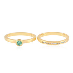 Anello in argento con Smeraldo Colombiano
