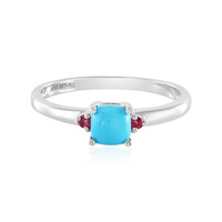 Anello in argento con Turchese Sleeping Beauty (Faszination Türkis)