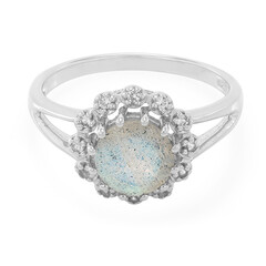 Anello in argento con Spectrolite