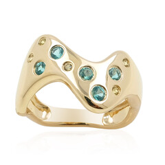 Anello in oro con Smeraldo Zambia (de Melo)