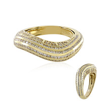 Anello in oro con Diamante SI2 (H) (de Melo)