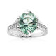 Anello in argento con Fluorite Verde