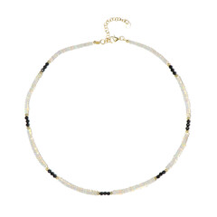 Collana in argento con Spinello Nero