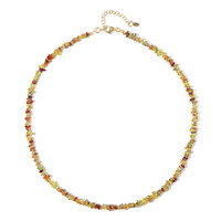 Collana in argento con Zaffiro Songea