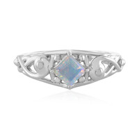 Anello in argento con Opale di Welo