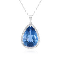 Collana in argento con Fluorite Cangiante