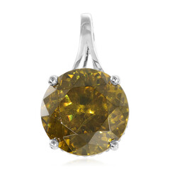 Ciondolo in argento con Sfalerite