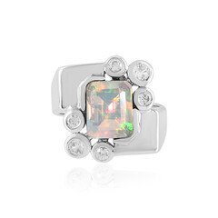 Anello in argento con Opale di Welo (de Melo)