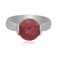 Anello in argento con Rodocrosite