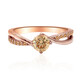 Anello in oro con Diamante Rose de France VS1 di Argyle (Annette)