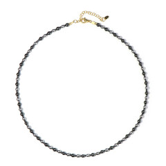 Collana in argento con Ematite Argentata