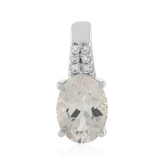 Ciondolo in argento con Danburite