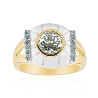 Anello in argento con Topazio Blu Cielo (Remy Rotenier)