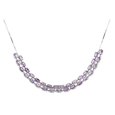Collana in argento con Ametista