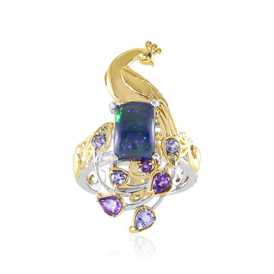 Anello in argento con Opale Mezezo (Gems en Vogue)
