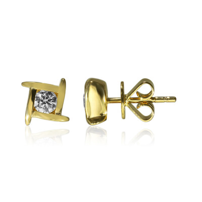 Orecchini in oro con Diamante VS2 (F) (adamantes [!])