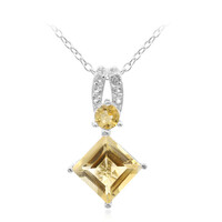 Collana in argento con Citrino