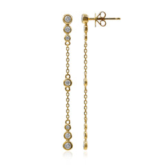 Orecchini in oro con Diamante I1 (H) (CIRARI)