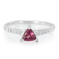 Anello in argento con Rodolite Rajasthan