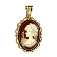 Ciondolo in argento con Ambra Baltica