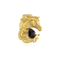 Spilla in argento con Granato Mozambico (Gems en Vogue)