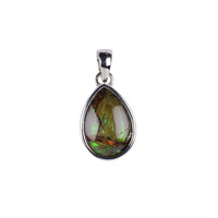 Ciondolo in argento con Ammolite
