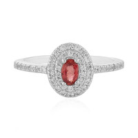 Anello in argento con Zaffiro Tramonto