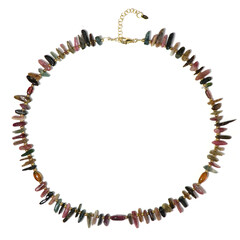 Collana in argento con Ematite Dorata (Riya)