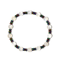 Bracciale con Pietra di Luna Arcobaleno