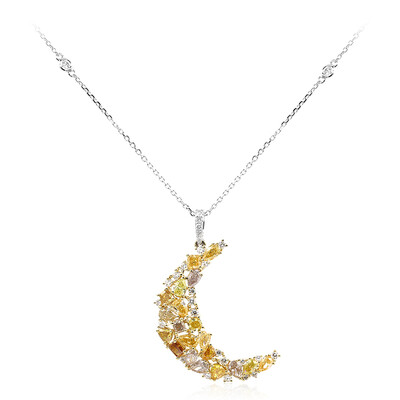 Collana in oro con Diamante Fancy SI2 (CIRARI)