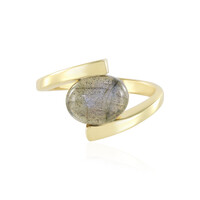 Anello in argento con Labradorite