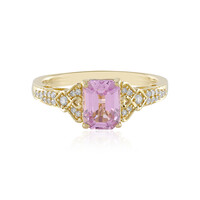 Anello in oro con Kunzite AAA (AMAYANI)