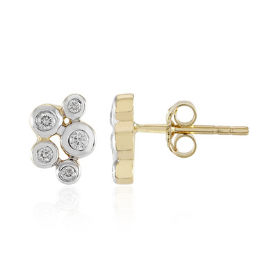 Orecchini in oro con Diamante SI1 (H)